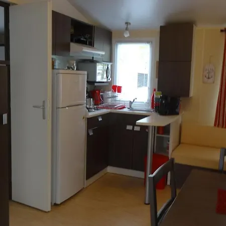 Le Charme Du Bassin D Arcachon En Mobil Home Climatise Ares Exterior foto