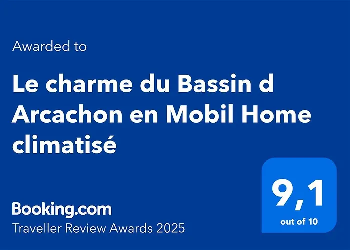 Le Charme Du Bassin D Arcachon En Mobil Home Climatise
